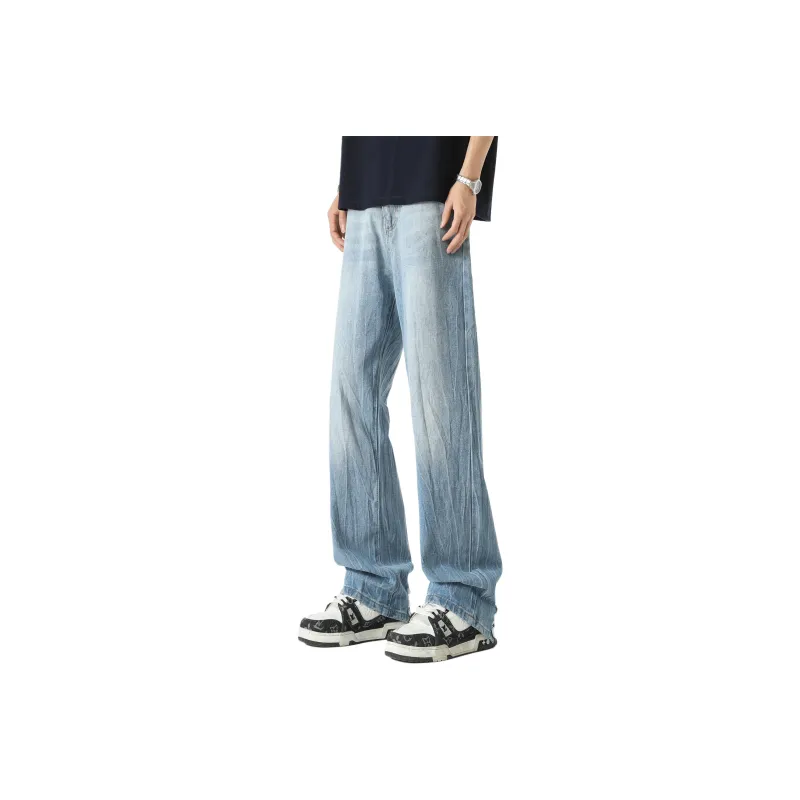 Menglaini Jeans Unisex-9