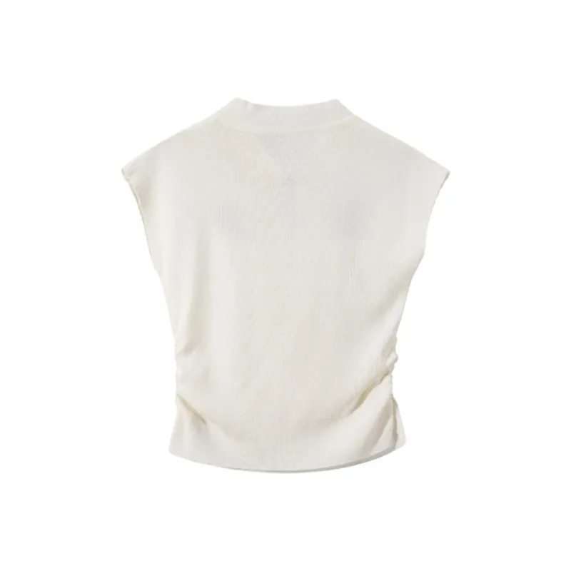 ABBY GODDESS Flutter Sleeve T Shirt Women's-1