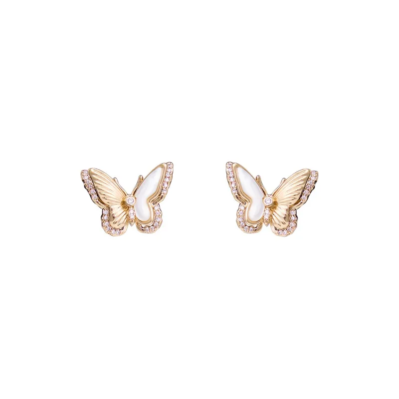 SUMIYAKI S925 Sterling Silver Needle Stud Earrings Women's-0