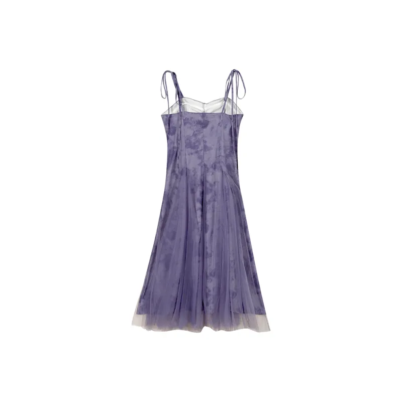 Meanalot Slip Dresses Women's Light Purple-1