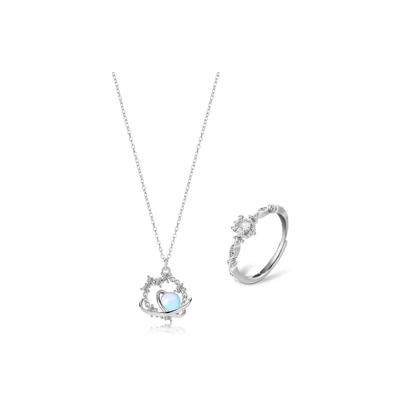 Asia Star Alloy Necklaces Women's-9