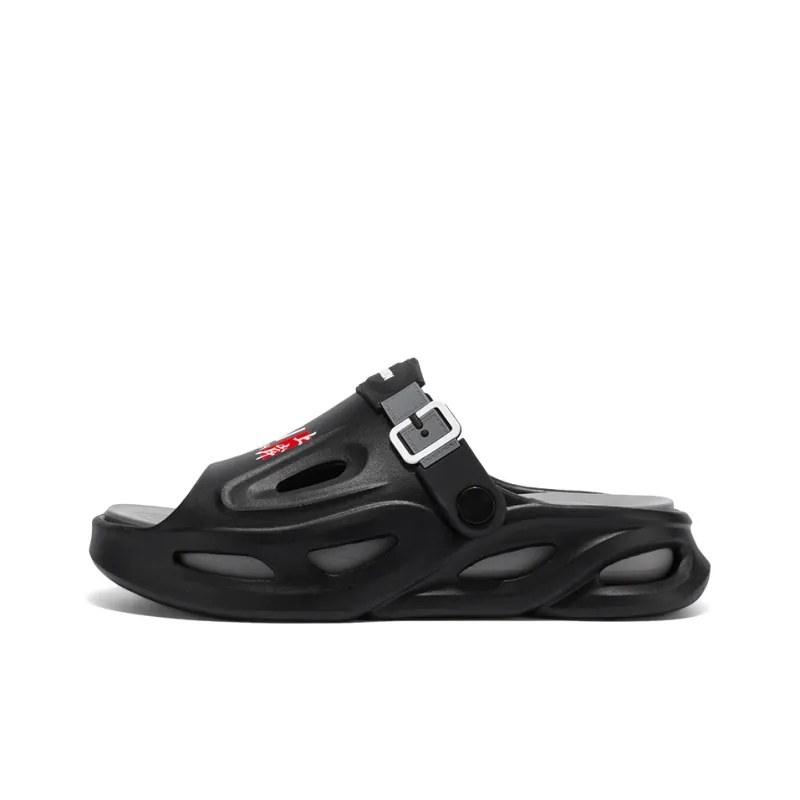 KLAOSD EVA Slip Resistant Shock Absorbers Slide Slippers Men's-0