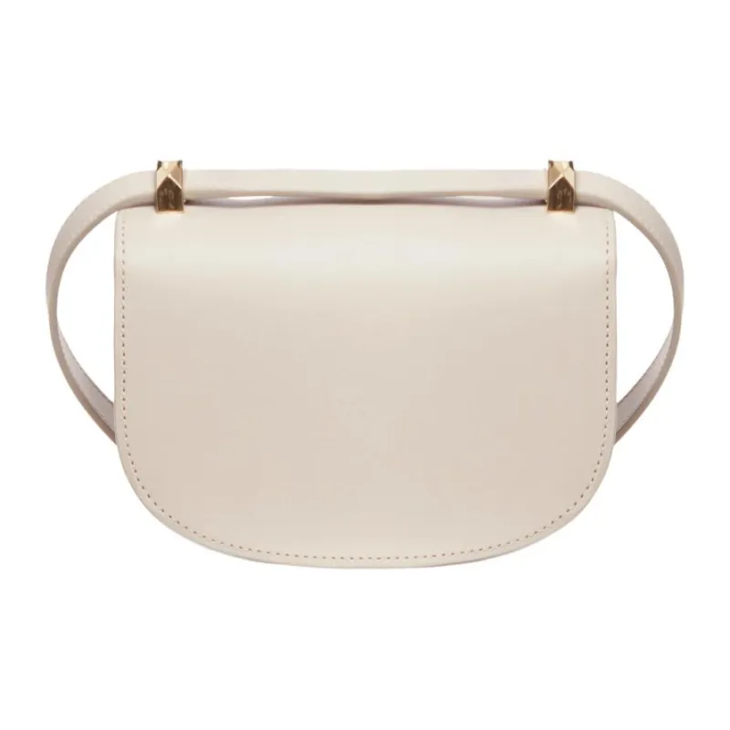 A.P.C Leather Shoulder Bag Women's White-2