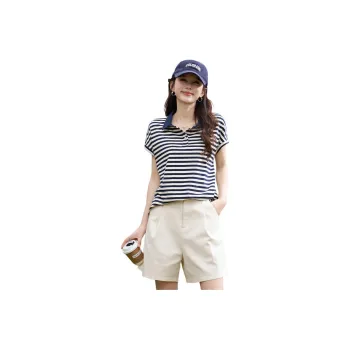 Mu Xiao Xin T Shirts Women's Navy Blue