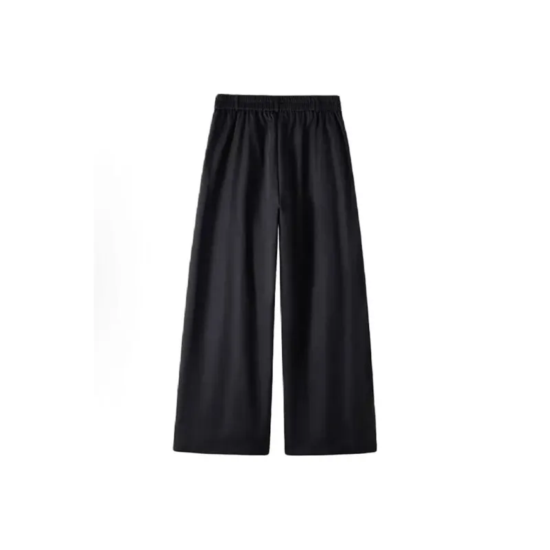 T IRA Cargo Pants Unisex Buttons Black-1