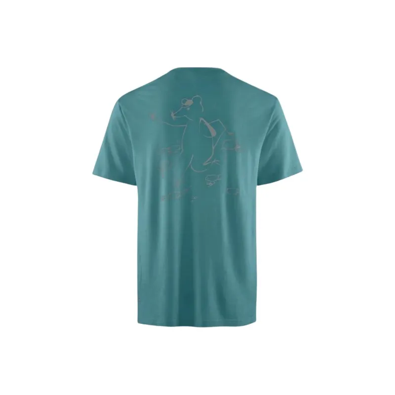 KLATTERMUSEN T Shirt Men's Emerald Green-1