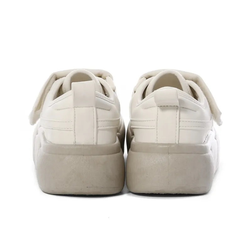 The New Age Family Low Top Skateboard Shoes Women's Milk Tea-3