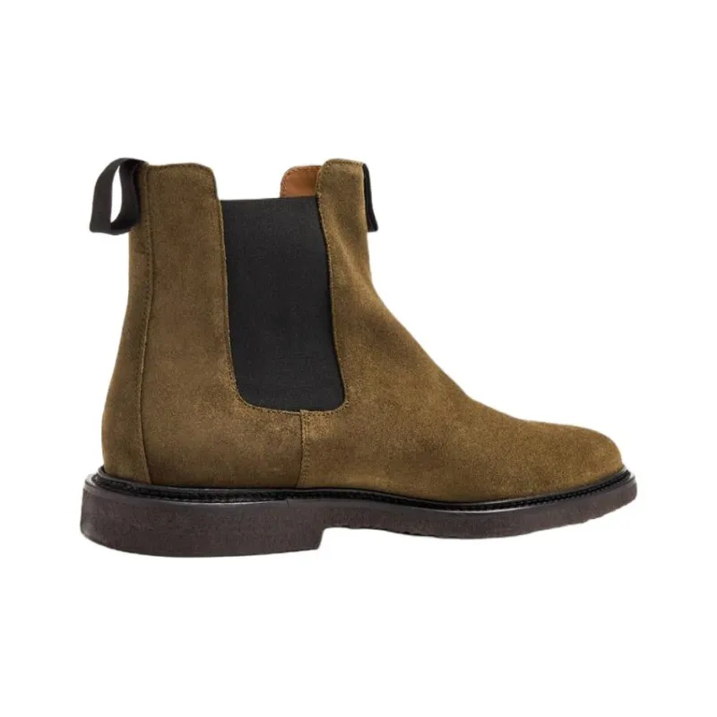COMMON PROJECTS Classic Short Chelsea Boots Men's Brown-3