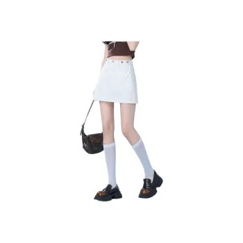 Tonlion Denim Short Skirts Women's