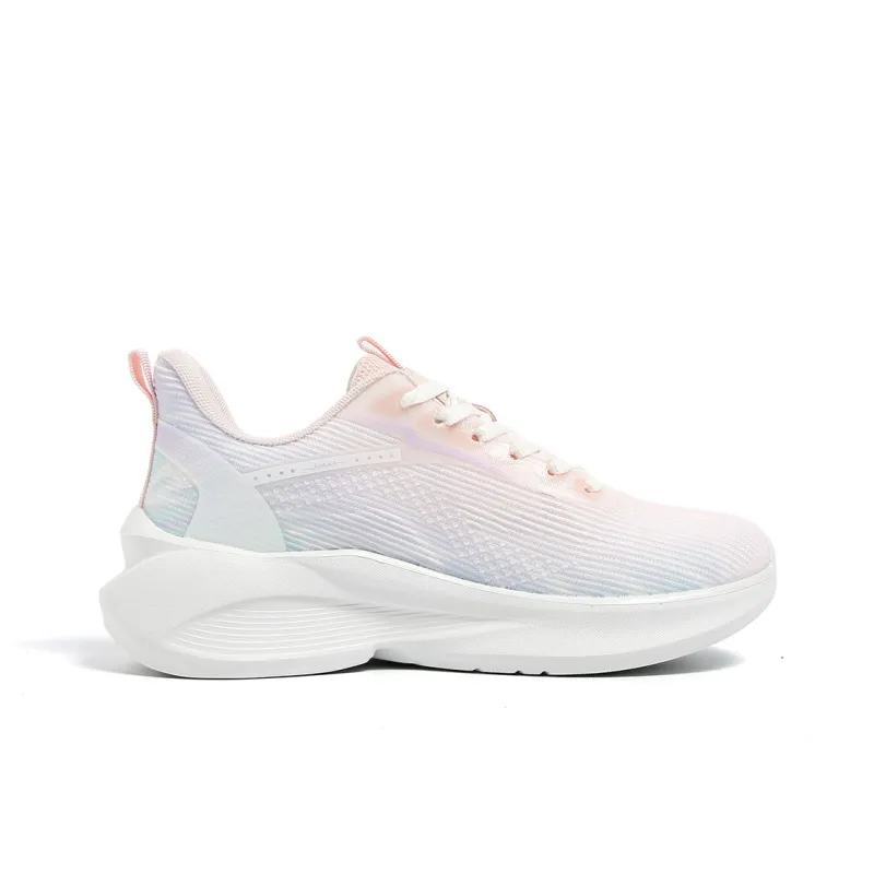 FOREVER 21 Running Shoes Women's Low Top White/Pink-1