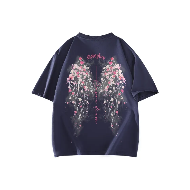 SOIE T Shirts Unisex Navy Blue-0