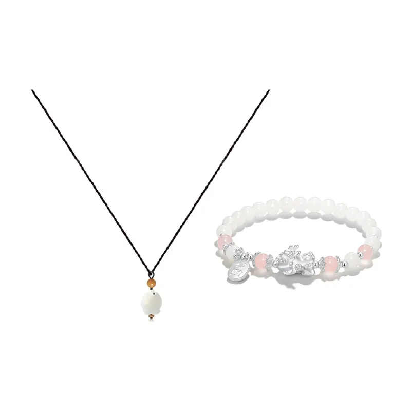 Asia Star Ivory Nut Necklaces Women's-9