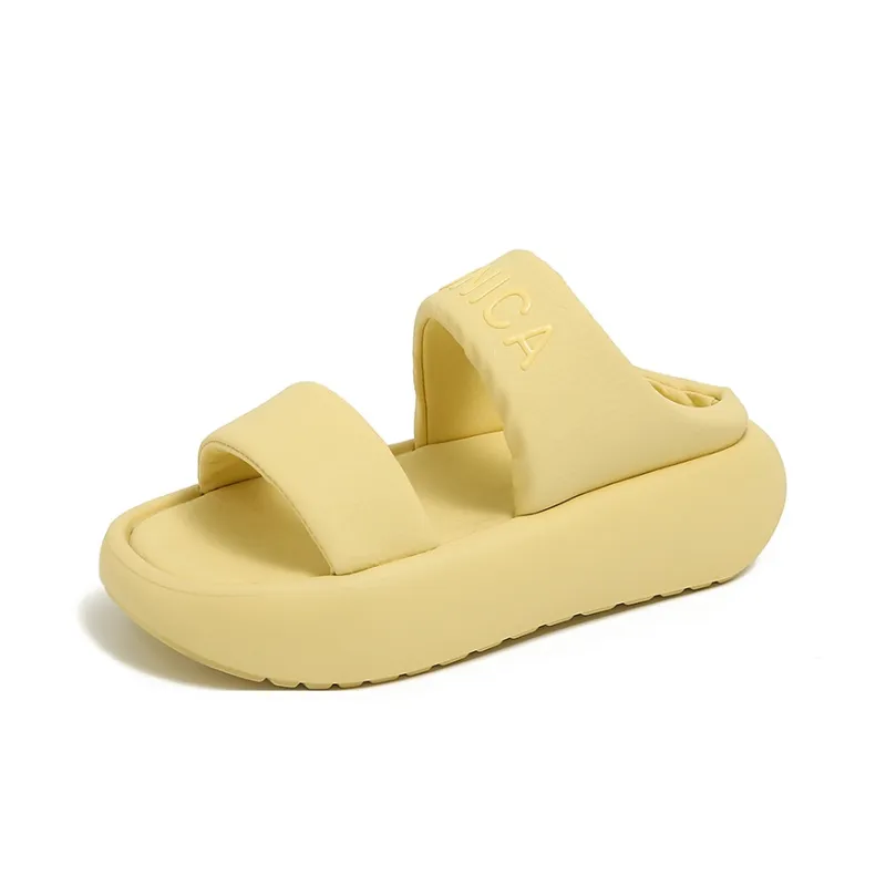 AFJI Rubber Sole Shock Absorbers Slide Slippers Women's-0