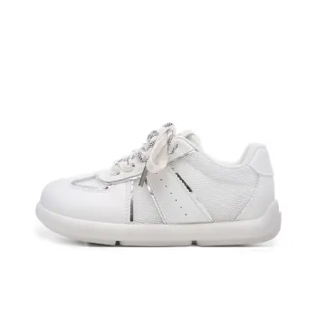 The New Age Family Slip Resistant, Abrasion Resistant, Lightweight Low Top Skateboard Shoes Women's White