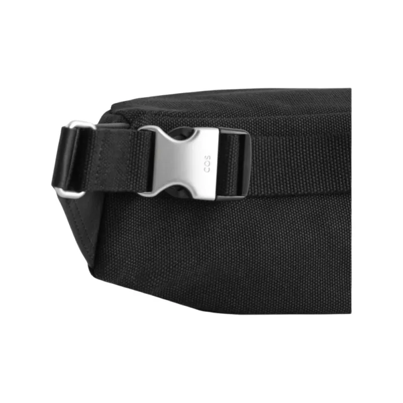 COS Cotton Sling Bag Men's Black-1