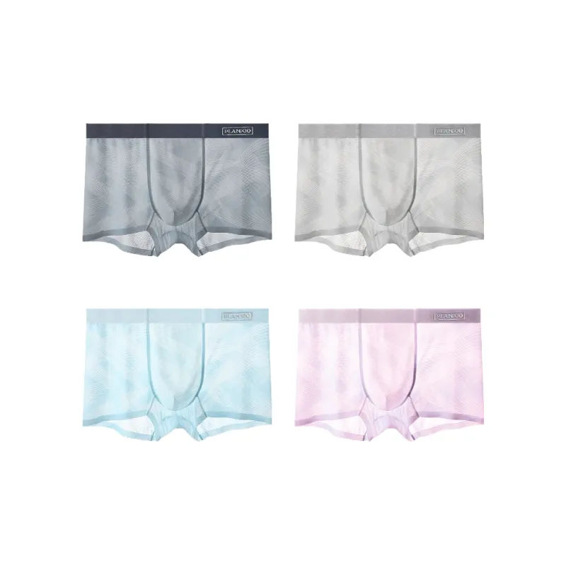 PLANDOO Underpants Men's 4 Pack-2
