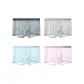 4 Pack[Serene Gray+Light Gray+Star Moon Blue+Frost Purple]