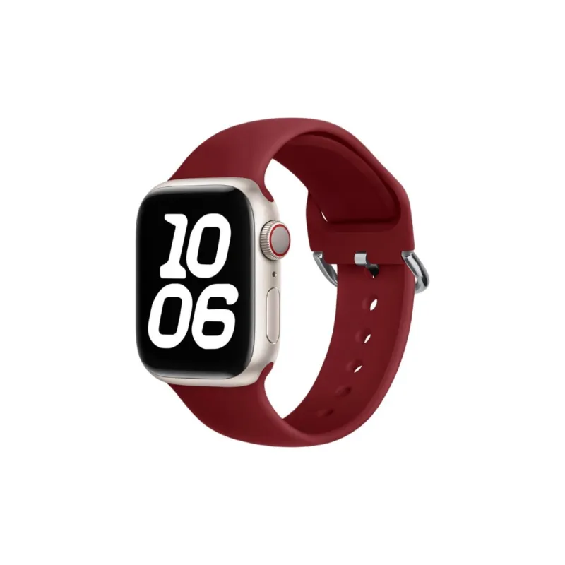 KVZUVUU Apple Compatibility Watch Band Silicone Material-11