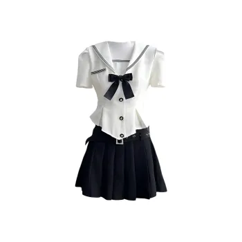 MA JOURNEE Two Piece Skirt Sets Women's