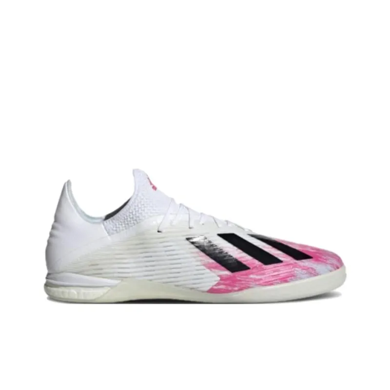 Adidas X 19.1 Anti Slip Wear Resistant Low Top Casual Shoes Men's White-1