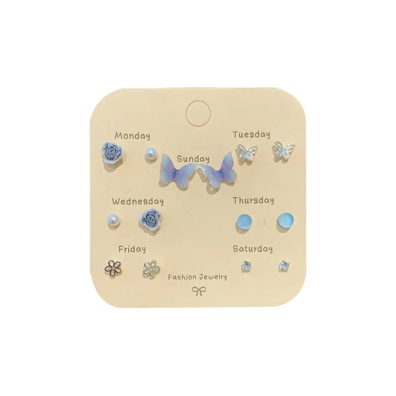 GUDS GAVE Alloy Stud Earrings Women's-0