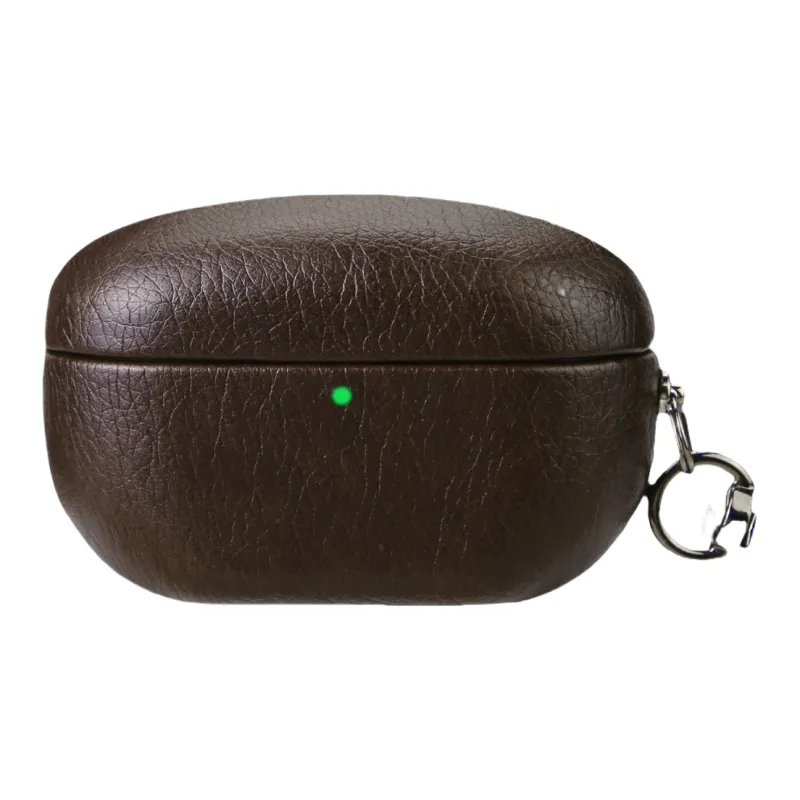 Antey Sony WF 1000XM5 High Quality Oil Resistant Leather Texture Impact Resistant Anti Loss Vintage Bag Headphone Cases-6
