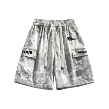 Qnxeey Cargo Shorts Unisex