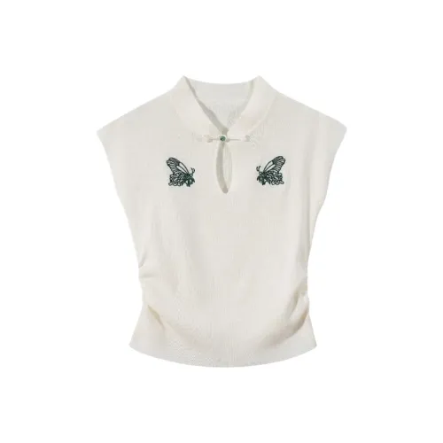 ABBY GODDESS Flutter Sleeve T Shirt Women's