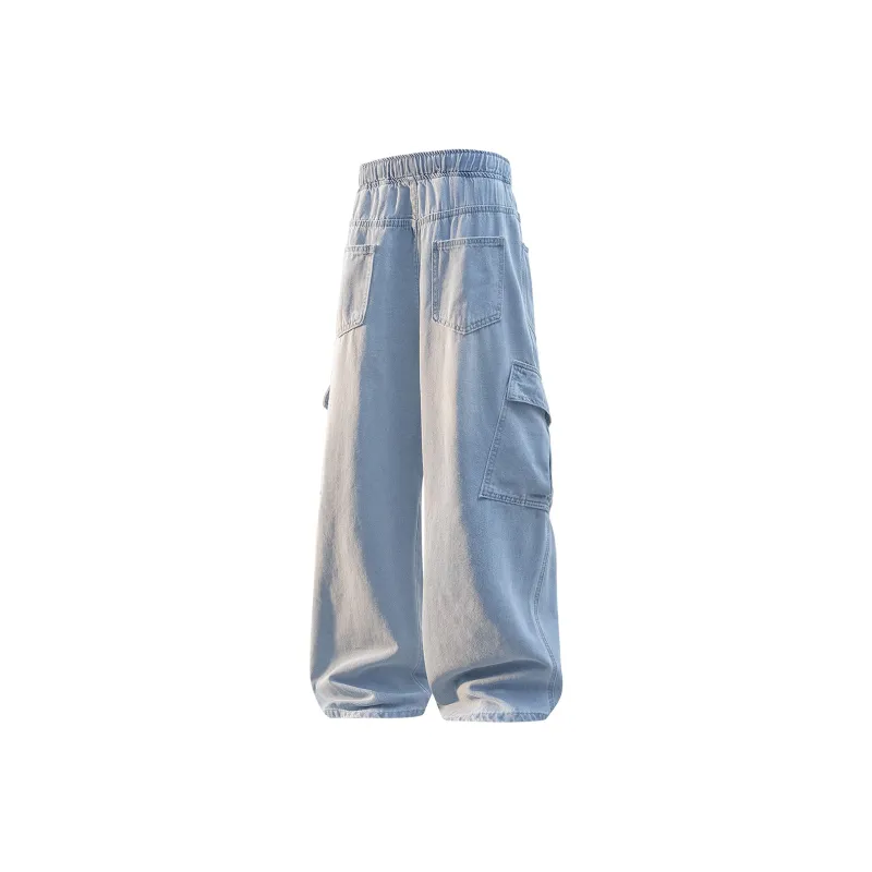 Qnxeey Jeans Unisex-7