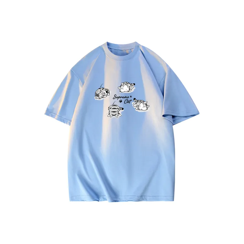 Supremo Cat T Shirts Unisex-10