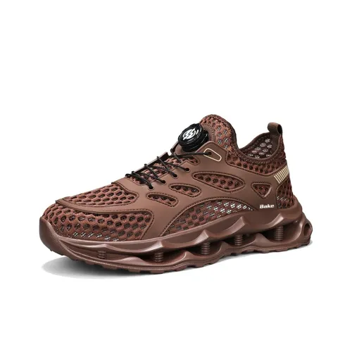 BAKE Abrasion Resistant, Breathable, Lightweight Low Top Casual Shoes Men's