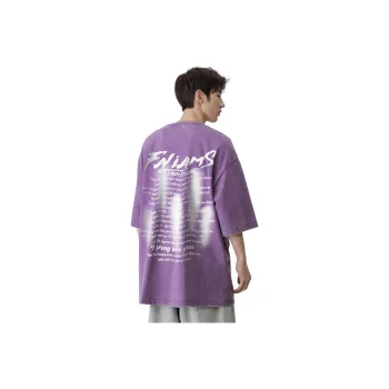 FALIAMS T Shirts Unisex Purple