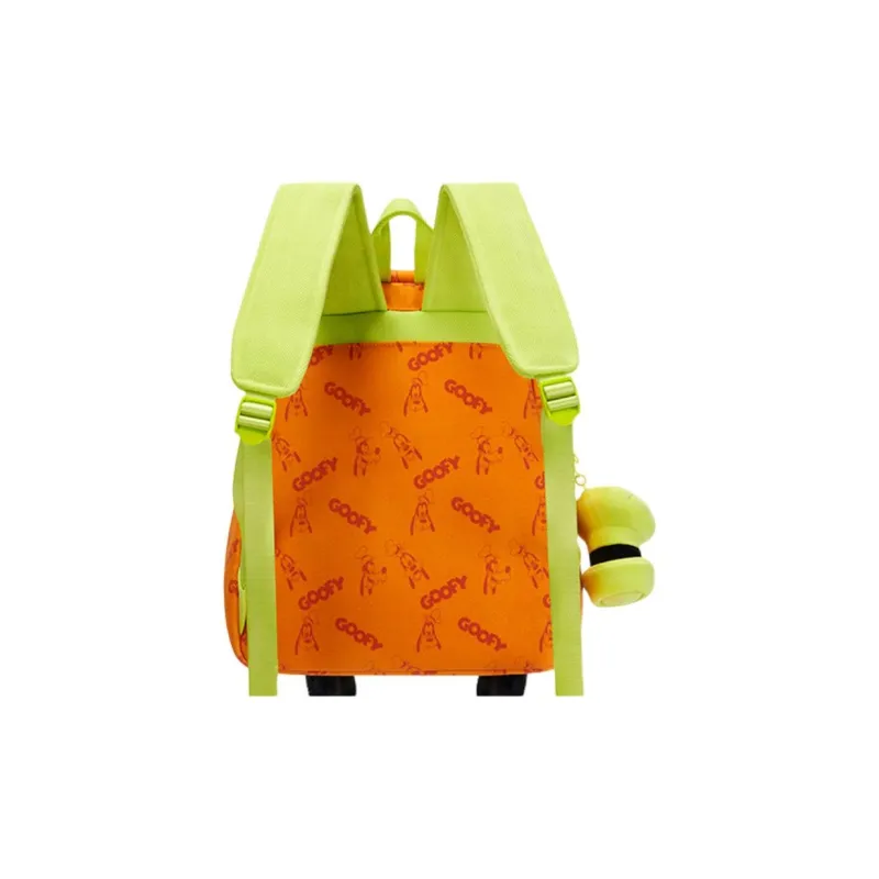 Disney Fabric Backpack Unisex Light Green & Orange-1