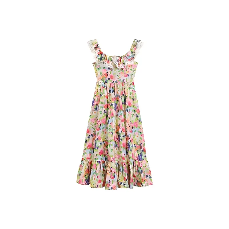 DOKZB Slip Dresses Women's Multicolor-0