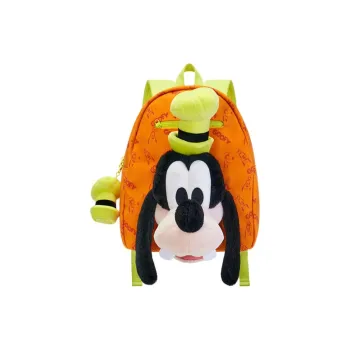 Disney Fabric Backpack Unisex Light Green & Orange