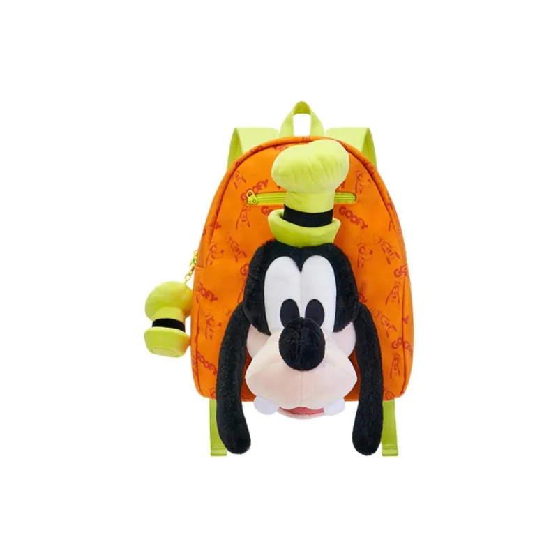 Disney Fabric Backpack Unisex Light Green & Orange-0