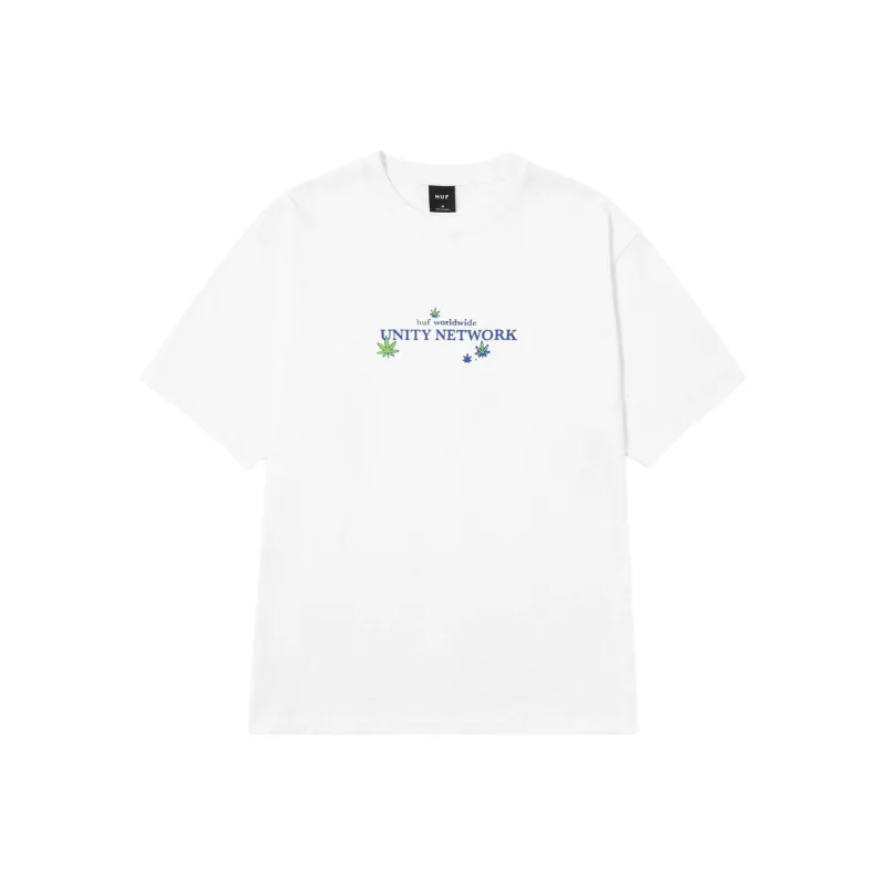 HUF T Shirts Unisex White-1