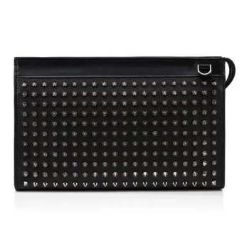 CL Funky Calfskin Crossbody Bag Men's Black