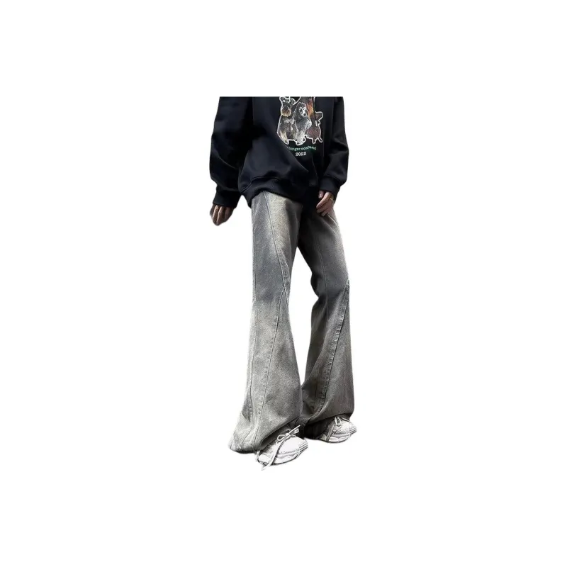 BANDICOOT Casual Pants Unisex Black Gray Color-0