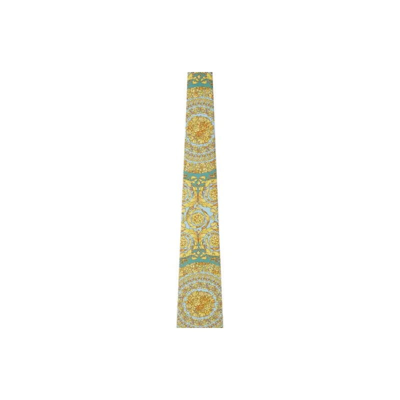 VERSACE Barocco patterned Silk Tie-2