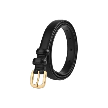 JEANSWEST Cow Split Leather Belts Women's 1.9cm