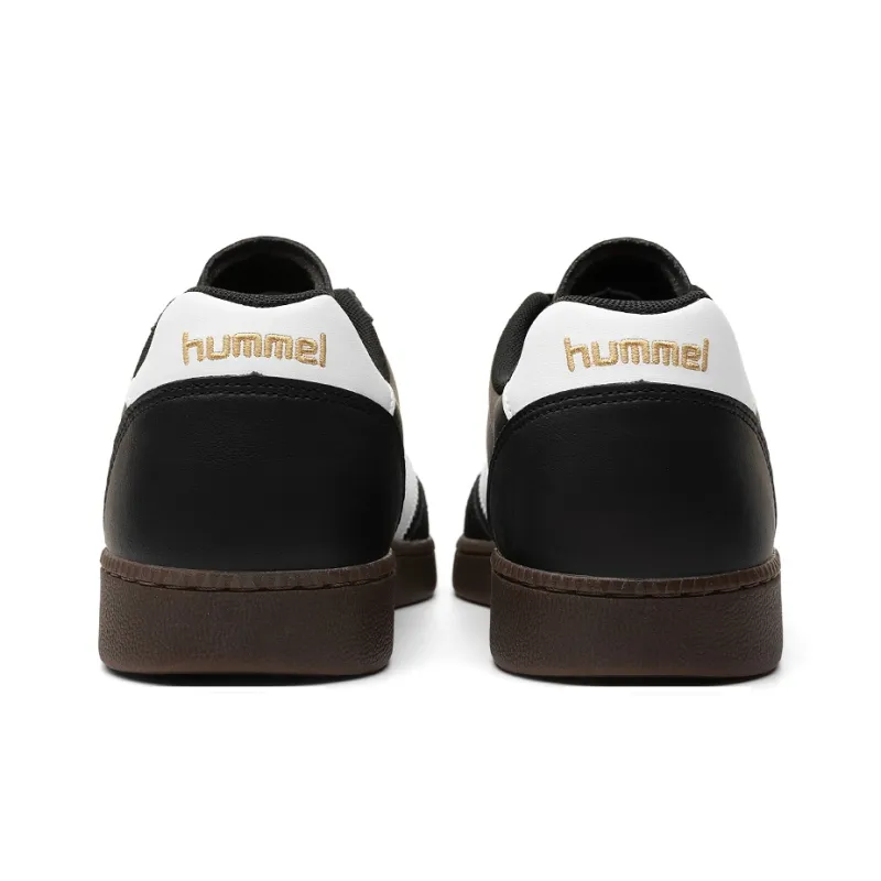 Hummel Low Top Skateboard Shoes Unisex Black White-3