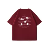 Burgundy (Dream Weaver Flower Chest Logo_Large Dream Weaver Flower Back Logo)