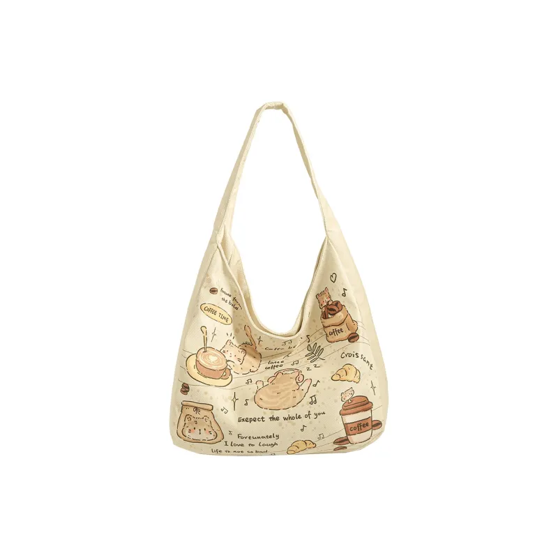 YUANTUZHE Canvas Bag, Tote Bag, Shoulder Bag Women's Multicolor-19