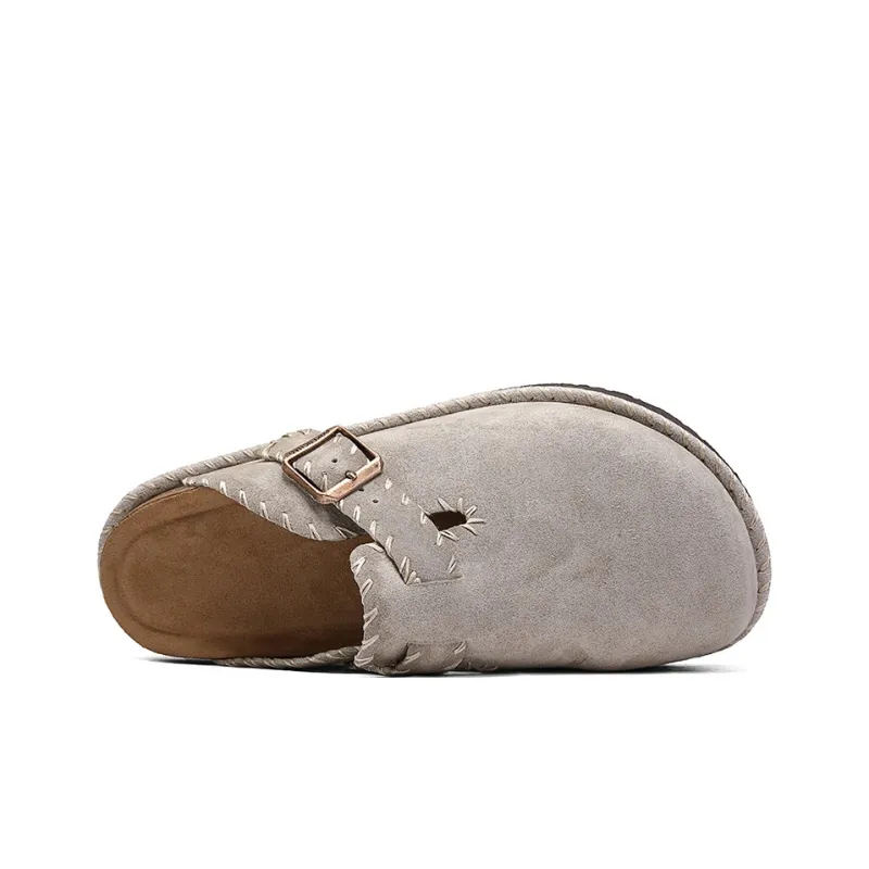 AMICNIEGD Slip Resistant Abrasion Resistant Closed Toe Slippers Unisex-9