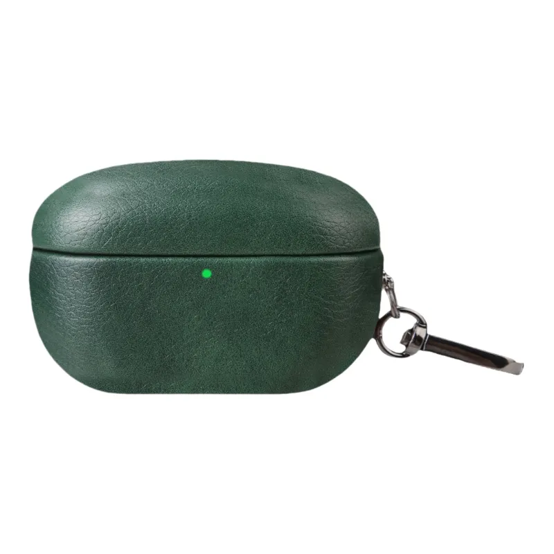 Antey Sony WF 1000XM5 High Quality Oil Resistant Leather Texture Impact Resistant Anti Loss Vintage Bag Headphone Cases-4