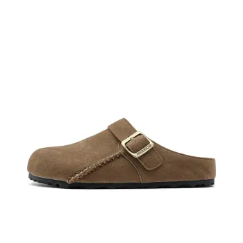 Warrior Abrasion Resistant Slip Resistant Closed Toe Slippers Women's Coffee