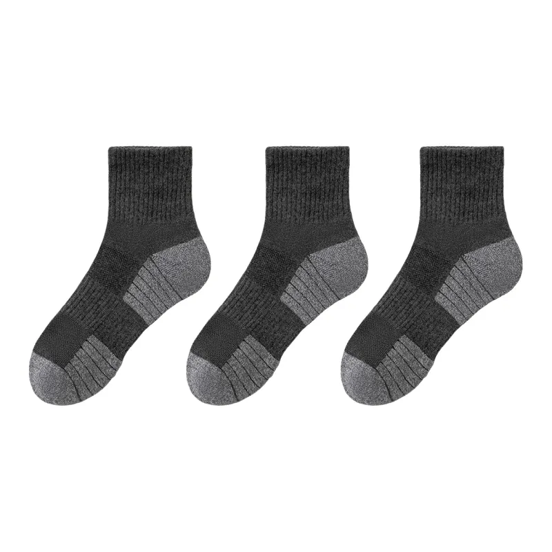 H YXIANG Ankle Socks Men's 3 Pack-9