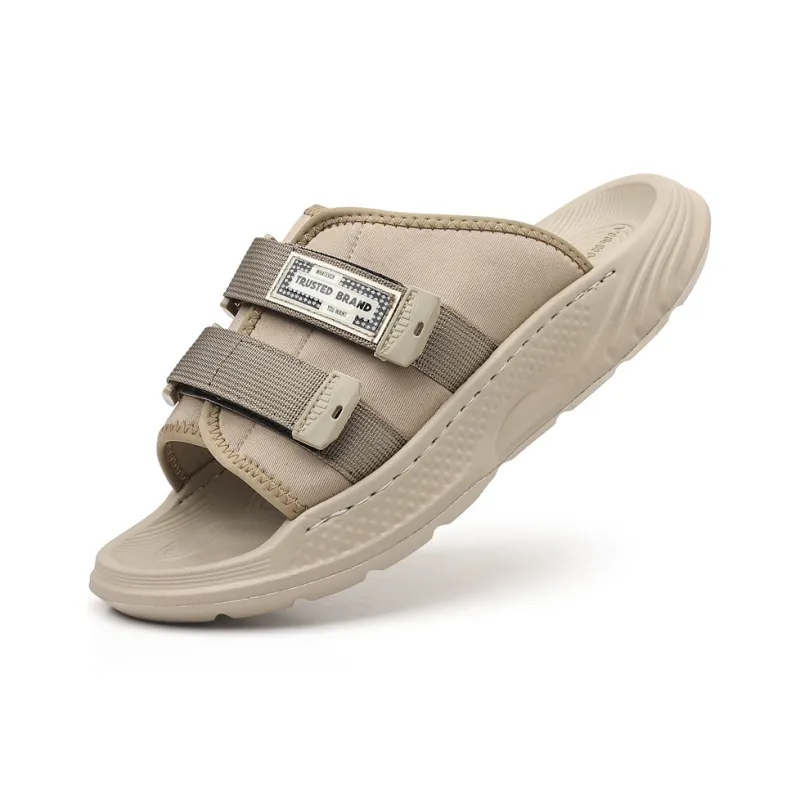 Eminu Rubber Sole Slide Slippers Men's-6