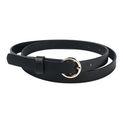 JEANSWEST PU Leather Belts Women's 1.5CM